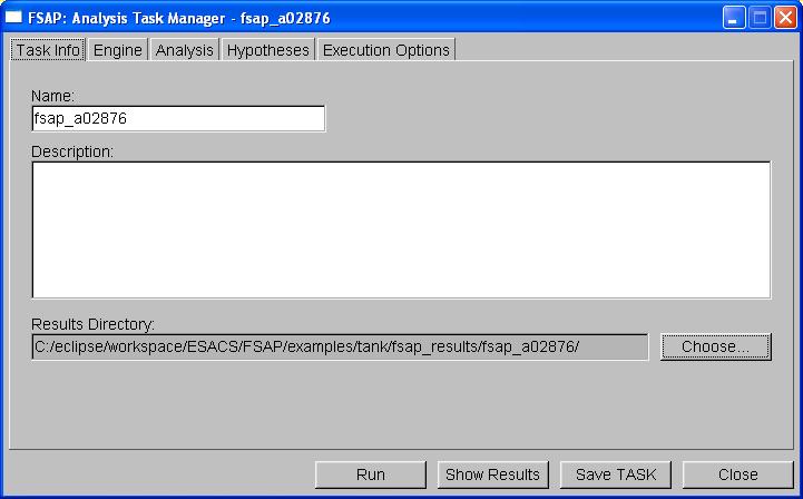 Analysis Task Manager Picture